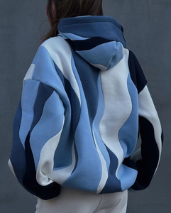 Sweats à capuche mode de qualité supérieure les plus vendus quantité minimale de commande bas vente en gros de sweats à capuche sérigraphiés bouffants fabriqués au Pakistan - Product Image 3