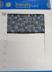 Vibrant Colorful 3D Floral Embroidered Lace Trim Intricate Design for Wedding Fashion & Home Decor Tulle <b>Fabric</b> - Product Image 6