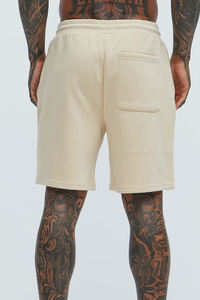 Venta al por mayor de los hombres de encargo de la calle pantalones cortos 100% algodón 330 GSM French Terry Bolsillos de cintura con cordón de gran tamaño Servicio OEM - Product Image 4