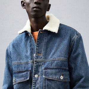 Vestes en jean pour hommes de dernière conception à vendre/Vestes en jean pour hommes de couleur unique disponibles à un prix raisonnable - Product Image 5