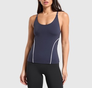 OEM Mujeres Chaleco Transpirable Venta al por mayor Deportes Tank Tops Señoras Running Training Activewear Yoga Tank Top Ropa de moda Uso al aire libre - Product Image 1