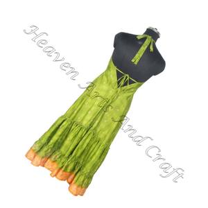 Hippy Boho <b>Dress</b> New Vintage Silk And Saree <b>Dress</b> Fashionable And Trendy Item For Girl Ladies And Women - Product Image 6