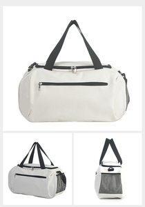 Sac de sport rond à sublimation intégrale pour femmes et hommes, sac de voyage multifonctionnel pour l'entraînement, la danse, la natation, sac de sport sublimé - Product Image 4