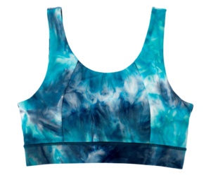 Soutien-gorge de sport grande taille avec dos croisé pour femmes, hauts courts d'entraînement par sublimation personnalisée, technique lavée respirante pour Fitness Yoga - Product Image 1