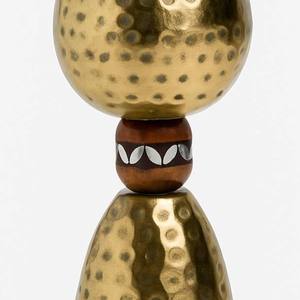 Luxury Mop Hammered Metal Bakhoor Incense <b>Burner</b> Arabic Style Brass & <b>Silver</b> Finish Oud <b>Burner</b> For MIddle East & Gulf Home Use - Product Image 6