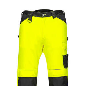 Pantalons de travail unisexes de haute qualité Logo personnalisé Pantalons de sécurité haute visibilité Conception légère en gros à vendre - Product Image 4