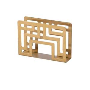 Porte-serviettes en métal design flocon de neige nickelé élégant durable et parfait pour la décoration de la maison ou du bureau garde les serviettes - Product Image 2