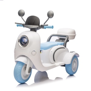 2025 Bán Buôn Chất Lượng Cao Cấp LED Âm Nhạc USB Điều Khiển Từ Xa Toddler Đồ Chơi 12V Pin Điện Trẻ Em Ba Bánh Độ Tuổi Phạm Vi 2 Để 4 Năm - Product Image 2