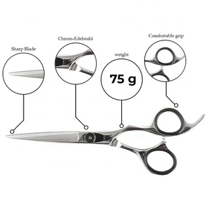 Ciseaux de coiffure professionnels CNC de haute qualité VG10 Ciseaux à effiler les cheveux Ciseaux texturés Ciseaux de coiffeur de salon - Product Image 4