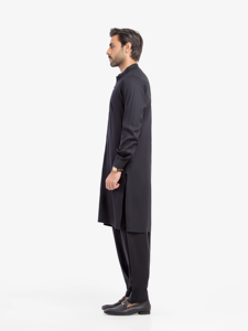 Salwar Kameez élégant pour hommes pakistanais, tenue ethnique traditionnelle musulmane pour mariage, fête de l'Aïd, usage quotidien, service OEM de marque personnalisée - Product Image 2