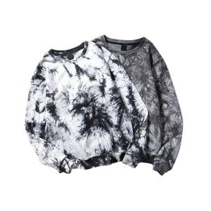 Trending <b>Tie</b> Dye Sweatshirt for <b>Men</b> Quick Dry Cotton Pullover Hoodies OEM Design Wholesale Price for Winter - Product Image 5