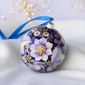 Deluxe High Quality Wooden Beaded Christmas <b>Trees</b> Painted Festive Embroidered Baubles Holiday Ornaments Eco-Friendly Christmas - Product Image 2