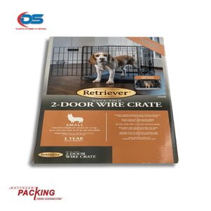 Caja de jaula para perros de cartón de 2mm de grosor de alta calidad DAT THUAN, exportación europea, venta al por mayor, ventaja UV, laminación mate reciclable - Product Image 6