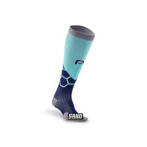 Breathable Gaelic football <b>socks</b> manufactured in Pakistan with club colors arch support and padded heel - Product Image 6