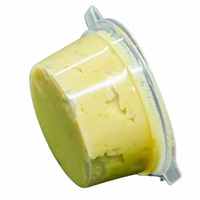 Contenant à sauce en plastique PP de qualité alimentaire écologique de 1 oz avec couvercle à charnière réutilisable pour les sauces, le soja et autres aliments
