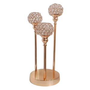 Bougeoir à tuyau votif en cristal pour la maison, mariage, anniversaire, fêtes de la Saint-Valentin-pour les décorations - Product Image 1