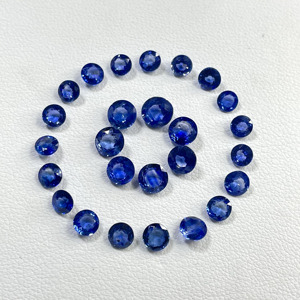 Zafiros Azules Naturales de Alta Calidad, 4-5mm, Corte Redondo Calibrado, Color Azul Real, Piedras Preciosas Sueltas para Joyería al Mejor Precio - Product Image 2