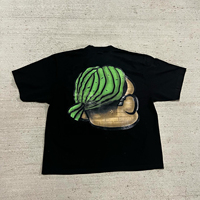 T-shirts pour hommes 100 % coton à manches courtes, coupe ample, respirants, séchage rapide, anti-plis, imprimé numérique, motif uni, style hip-hop, haute qualité