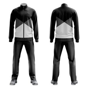 Hot Selling Bulk Wholesale <b>Mens</b> Tracksuit Custom Design <b>Sweat</b> <b>Suit</b> <b>Men</b> Jogging Training Uniform 2 Pieces with Ako - Product Image 1