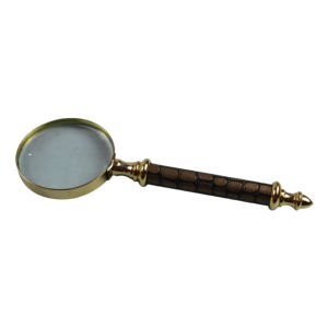 Fine Quality Brass Metal Magnifying <b>Glass</b> With Brightly Polished Finishing Design for Office <b>Desk</b> Decor Design Magnifier <b>Glass</b> - Product Image 1