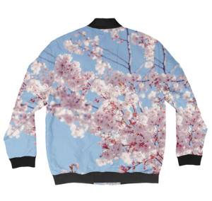 2024 unisexe haute qualité hiver Bomber veste OEM personnalisé Sublimation imprimé coupe-vent caractéristique fermeture à glissière hommes couleurs - Product Image 2