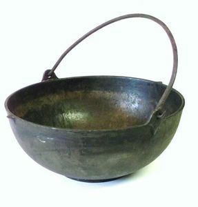 กะลาฮายทำจากทองเหลืองแบบดั้งเดิมของอินเดียความจุ2ลิตรสำหรับทำอาหาร kadhai - Product Image 3