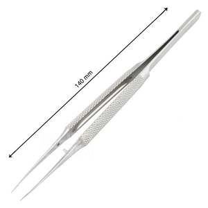 Micro tejido alicates STR diamante fino 18cm conjunto dental instrumentos quirúrgicos - Product Image 6