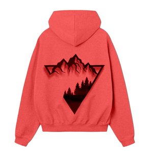 OEM Vente de gros Capuche réglable Sweatshirts à capuche unisexe Poignets côtelés Ourlet grand dos Impression coupe normale Strass Automne - Product Image 3