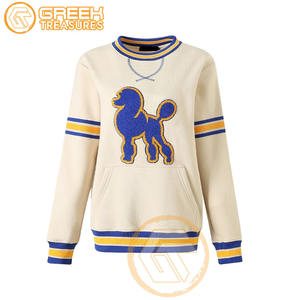 Sudadera de lana de algodón Sigma Gamma Rho para mujer de alta calidad, ropa griega bordada, jersey con cremallera, sudor de hermandad personalizado - Product Image 3