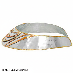 สร้อยคอจี้ทำมือจากโลหะผสม 3 ชนิด ทำจากทองแดง ทองเหลือง และเงินสเตอร์ลิง ของขวัญสำหรับเธอ - Product Image 2