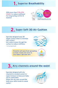 Newest Made in Japan KAO Pants L44 Pieces Baby Diapers Fluffy Soft baby diaper <b>Disposable</b> <b>Nappy</b> Wholesale in Bulk - Product Image 4