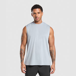 Camiseta sin mangas de gimnasio atlético de nuevo diseño para hombre para culturismo, camiseta de culturismo para hombre - Product Image 1