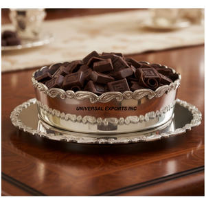 Cuenco decorativo de chocolate con forma de rosa para mesa, para bodas y eventos, de lujo, nuevo, para exhibir chocolate en el Medio Oriente - Product Image 3