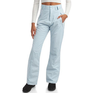 Pantalon de ski sur mesure pour femmes OEM avec isolation thermique tissu imperméable logo et vêtements de marque de distributeur - Product Image 1