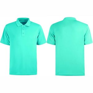 Chemise décontractée à manches courtes pour homme, 100 % coton, tricotée, imprimée, anti-plis, style golf, pas chère - Product Image 1