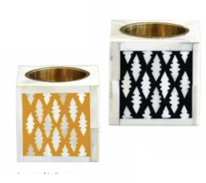 El último quemador de incienso con incrustaciones de madreperla hecho a mano multicolor Quemador con incrustaciones de hueso de Tayyab Handicraft - Product Image 1