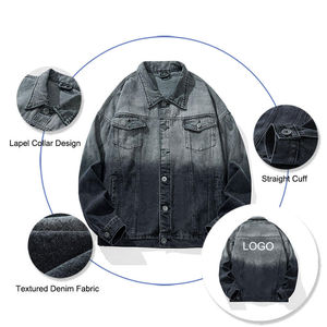 Chaqueta Vaquera de Piel Sintética Premium para Mujer, Logotipo Personalizado Impreso, Diseño Elegante con Patrón Sólido, Forro de Poliéster, Tejido 100% Algodón Transpirable - Product Image 4