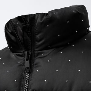 Cheap Rate Trending Outfits Winters Best Collection Latest Stand Collar High Quality Puffer Jacket With Breathable <b>Nylon</b> <b>Fabric</b> - Product Image 4