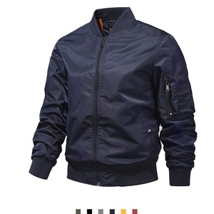 Nouveau Col Coton Zip Up Casual Bomber Hommes Veste D'hiver De Haute Qualité En Gros Pour Hommes De Haute Qualité Pas Cher Prix Personnaliser Taille - Product Image 4