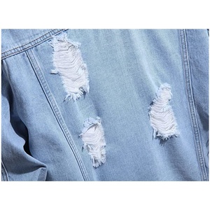 Chaqueta Vaquera Informal de Manga Larga con Botones para Hombre, Chaqueta de Mezclilla Estilo Motero - Product Image 4