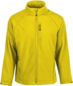 Veste coupe-vent en toile softshell pour hommes personnalisée pour l'hiver 2026 - Product Image 4