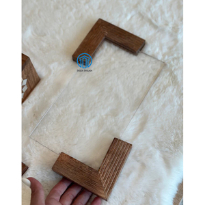 Elegante quemador de incienso de madreperla de madera árabe con bandejas quemadores de vacaciones Mubkhar para Ramanda árabe hecho en Vietnam - Product Image 5