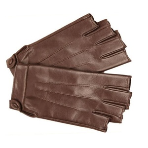 Guantes de Invierno de Medio Dedo de Cuero para Ciclismo y Motociclismo, Transpirables, Ecológicos, para Actividades al Aire Libre - Product Image 6