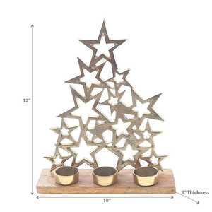 Best Quality Designer Crystal Candle Stand Luxury Aluminum Metal <b>Candelabra</b> for Wedding and Christmas Decorations - Product Image 5