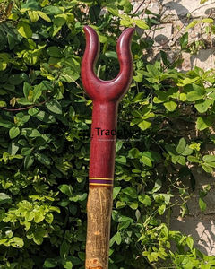Outdoor Horn Walking <b>Stick</b> Handle for Trekkers Hikers and Adventure Cane Use Tradebyd - Product Image 3