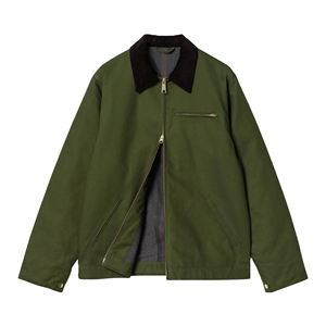 แจ็กเก็ตผ้าทอลายทแยงสำหรับผู้ชายเสื้อแจ็กเก็ตทำงานแนววินเทจทำจากผ้าใบผ้าฝ้ายหนัก400ก. ออกแบบโลโก้ได้ตามที่ต้องการ - Product Image 4