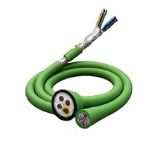 Câble de servomoteur en cuivre hautement flexible, blindé, paire torsadée, gaine PVC, industriel, 4 conducteurs, 0,75 mm, câble d'alimentation d'encodeur Siemens