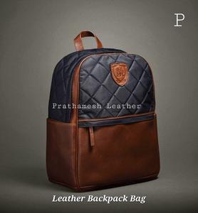 Sac à dos classique en cuir pleine fleur fabriqué à la main sac d'affaires spacieux sécurisé prix de gros direct d'usine mode en vrac à la mode - Product Image 5