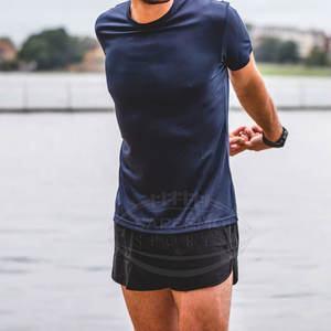 Pantalones Cortos Deportivos Casuales para Hombre, de Tela Ligera de Algodón/Poliéster, de Secado Rápido, para Entrenamiento Diario y Fitness - Product Image 6