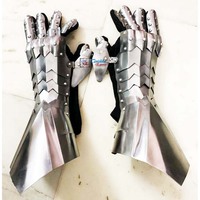 Mittelalterlicher Gotischer Helm SCA Herr der Ringe Nazgûl Fantasy Rollenspiel Kostüm Rüstung aus Weichstahl Galvanisiert Polierte Oberfläche Handgefertigt